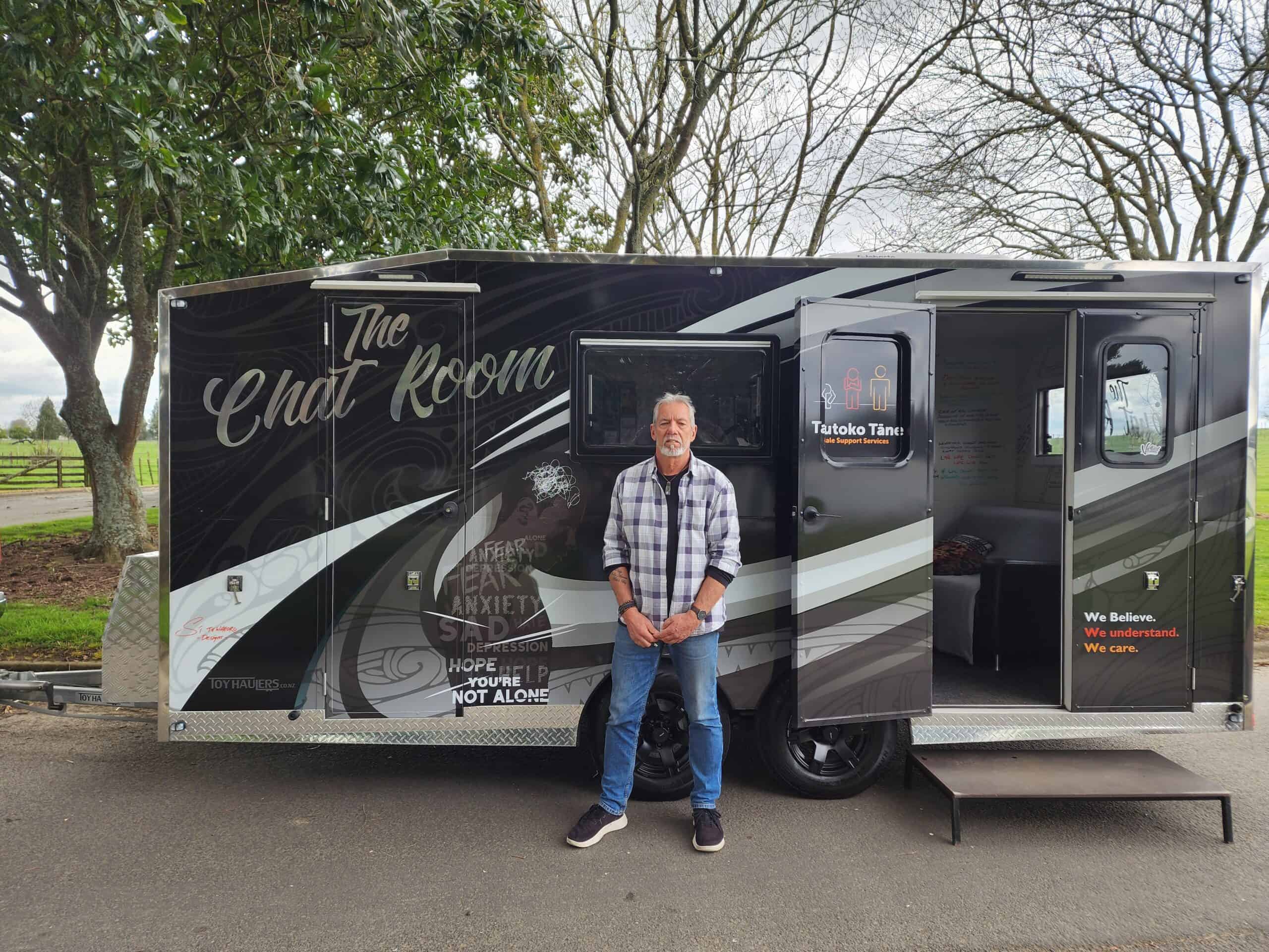 Steve collecting a new car